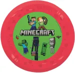 &bdquo;Minecraft Party&ldquo; mikro auk&scaron;čiausios kokybės plastikinės vakarienės lėk&scaron;tės, 4 dalių rinkinys, 21 cm