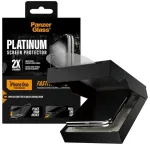 Dėklas Panzer Glass PanzerGlass Platinum Sub ekrano apsauga iPhone Duo | FrameFit su FASTFIT IN-A-BOX
