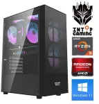 Stacionarus kompiuteris INTOP Ryzen 5 5500GT 8GB 1TB SSD M.2 NVME Radeon Graphics WIN11 (RW93625WH) (Atnaujinta)