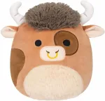 Jazwares Kellytoy Squishmallows Sqcr02407 Shep the Brown Bull 30 cm oficialus Kelly Toys pliu&scaron;inis itin mink&scaron;tas žaislas