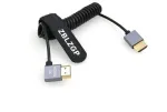 Zblzgp 8k Hdmi kabelis Hdmi 2.1 Hdmi kabelis, skirtas XBOX Serries X Ps5 Ps4 Ps4 Chromebook ne&scaron;iojamiesiems kompiuteriams 60hz Hdmi skirstytuvo kabelis Skaitmeninis kabelis (hdmi, kairinis lenkimas, spiralinis)