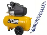 Alyvos kompresorius Jcb 21-ac50 Kompresorius 50l 8 bar 1800 W + Filtras Reduktorius