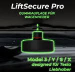 Liftsecure pro guminiai padai automobiliniam keltuvui tesla modelis y - tesla modelis 3 - tesla modelis 3 highland - premium tesla priedai/tesla priedai