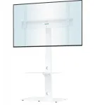 TV staliukas Bontec Tv stovas 30-70 colių led oled lcd reguliuojamas stiklas 40kg vesa 600x400