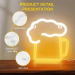 Alus Led Neoninis Ženklas - Sienų Dekoracija, Usb/baterijos