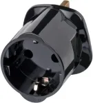 Brennenstuhl 1508533010 maitinimo ki&scaron;tuko adapteris, G tipas (uk), juodas 1508533010, G tipas (uk), 250 V, 13 A, juodas, ki&scaron;tukas/lizdas, lizdinė plok&scaron;telė
