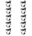 10x mini gbs sliekinės spaustuvai 9-11 mm susukami apkabos 10 vnt