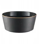 Juoda salotinė 18 cm Otello Juodas Villa Italia