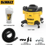 Dewalt Dxvcs002 cikloninis dulkių siurblio filtras, skirtas miltelių dulkių surinktuvui, cikloninis separatorius, i&scaron;traukimo dirbtuvės su 23 l dulkių talpa