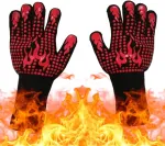 Kepsninės pir&scaron;tinės, atsparios kar&scaron;čiui iki 800 &deg;c, orkaitės pir&scaron;tinės, ugniai atsparios pir&scaron;tinės, bbq pir&scaron;tinės, pir&scaron;tinės kepimui, pir&scaron;tinės orkaitei (black1)