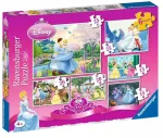 Ravensburger 6 dėlionės &bdquo;Disney princesės&ldquo;, 15&ndash;25 det., nuo 4 m.