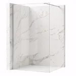 Walk-In du&scaron;o sienelė Rea Flexi, Transparent / Chrome, 70 cm