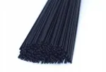 Pp plastiko lydmetalio viela, 500g, trikampis, juodas, 4mm