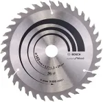 Bosch Disk.pjūkl.diskas Optilin 165 x 20/16 Z36