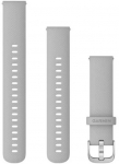 Garmin laikrodžio apyrankė Venu 2S 18mm, miglos pilka/sidabrinė
