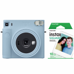 Fujifilm Momentinis fotoaparatas instax SQUARE SQ1 GLACIER Mėlynas+instax SQUARE glossy (10pl)