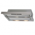 Gartraukis CATA | Hood | TF 5260 X | Telescopic | Energy efficiency class D | Plotis 60 cm | 325 m&sup3;/h | Slider control | LED | Inox