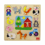 Dėlionė Goula Vaiki&scaron;ka medinė puzlė Diset (12 pcs)