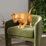 Beldizart WIZARDI 3D popieriniai modeliai Ginger cat PP-2KOT-GIN
