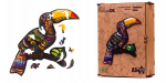 PuzzleOK Medinė dėlionė 127 vnt. - Tropinis tukanas