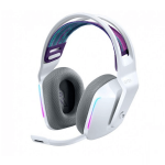 Belaidės ausinės Logitech G733, LIGHTSPEED, RGB, Baltos spalvos