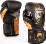 Venum Elite Evo Boxing Gloves - Juodas/Bronze