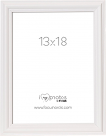Ramka Focus Focus Tango Wood Baltas 13x18