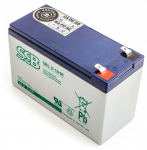 AGM SSB SBL9-12HR 12V9Ah maitinimo akumuliatorius UPS APC, EVER FIDELTRONIC EATON POWERWARE