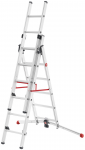 Hailo HAILO S100 Hailo ProfiLOT ladder combinable aluminum / 2x9+1x8 steps 039309507