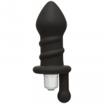 Doc Johnson Mood Juicy Swirled Silicone Plug Vibrating 10-Function Rožinė