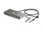 &bdquo;StarTech&ldquo; USB-C/USB-A HUB &ndash; GBE &ndash; RS232/A HUB GB ETHERNETO RS232 SERIJA