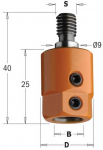 Adapteris CMT 358.080.02; M8/9