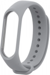 Xiaomi Mi Band 3/4 silikoninis dirželis - pilkas