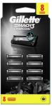 Gillette Mach3 Charcoal pakaitinė galvutė