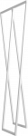 Customform Knygų stovas, HYLLER SIDE, 150x75 cm, Baltas