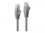 Tinklo Kabelis - LINDY Cat.6 U/UTP LSZH Tinklo Kabelis, RJ45, M/M, 250MHz, 26AWG, 2 m, Pilkas