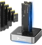 Doko stotelė Reagle Stacja klonująca dysk SSD NVME PCIe M.2 USB-C 3.2 M2 Adapteris do 4TB 20gbps