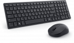 Belaidės pelės ir klaviatūros rinkinys Dell Silent KM555, lietuvių k., QWERTY