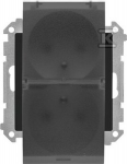 Kontakt Simon GN.2-KR.Z/U IP44 TR. MATINĖ JUODA SIMON55
