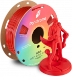 Polymaker Panchroma PLA Satin 1.75mm 1kg - Satin Raudona