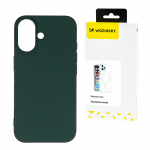 Wozinsky Silicone flexible silicone for Samsung Galaxy S25 Ultra - dėklas telefonu žalios spalvos