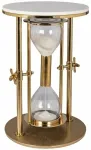 Staliukas TEMPUS 40, aukso/baltos sp.