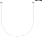 70W LED pakabinamas &scaron;viestuvas LASSO 1000 SMART, sidabro sp., 3000/4000K