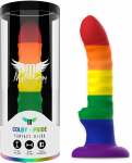 Mythology Fantasy Dildo MYTHOLOGY Her Colby Pride Silicone Model M - Flexible Suction Base