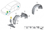 Bmw X5 G05 X6 G06 X7 G07 Deckel Amoek Links Originalus 51717424900