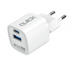 Quick QG-322 GaN Charger USB-C / USB 30W
