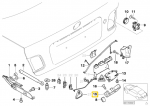 Bmw Bagažinės Angos Kilpos Originalus 51247840618