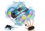 RC automobilis su garso ir &scaron;viesos efektais , važiuojantis vandeniu Tornado Stunt Car, Happy people CAR2