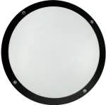 Solar Plus OKO atviras pusės gaubtas E27 IK10 IP65 C4 juodas