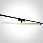 20W LED &scaron;viestuvas į magnetines sistemas FLAT, juodas, 3000/4000/5000K, 48V, 43126FB/B/V